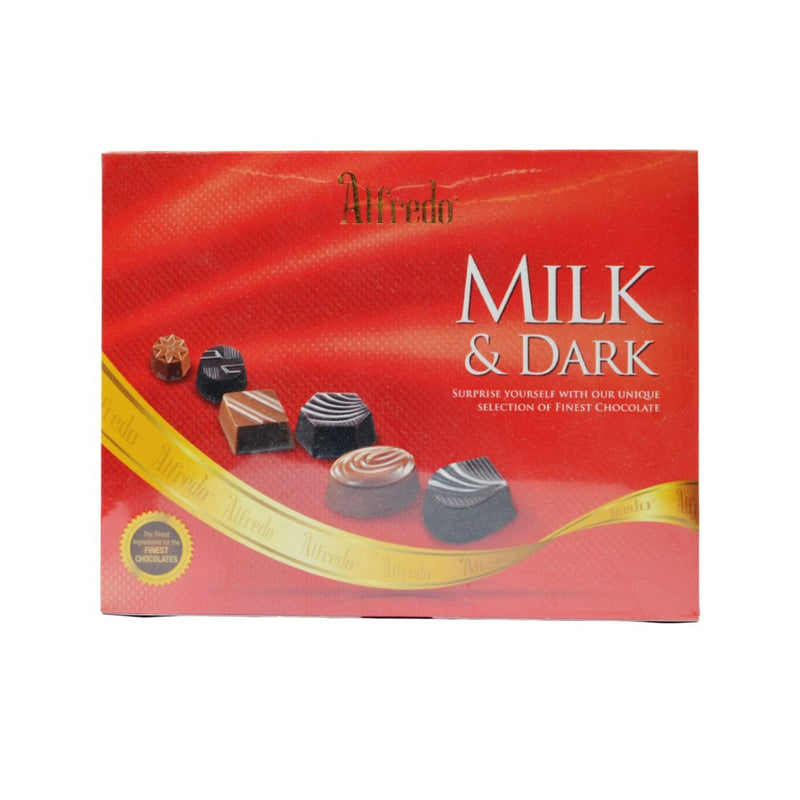 Alfredo Milk And Dark Chocolate 110g