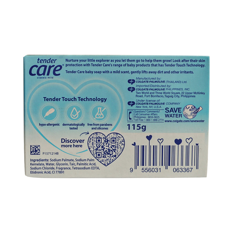 Tender Care Classic Mild Baby Soap 115g