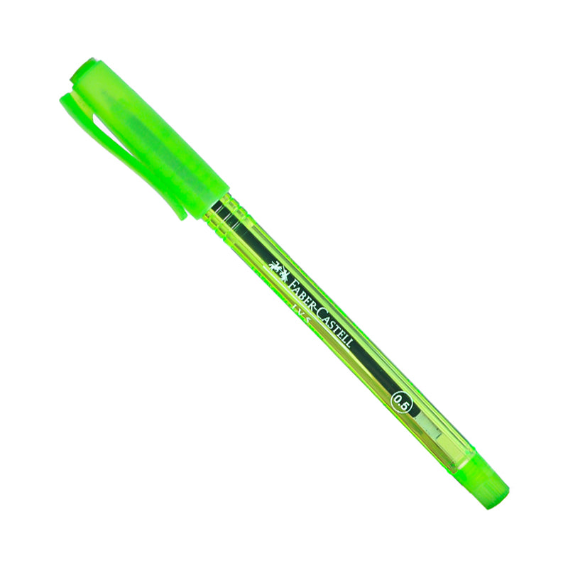 Faber Castell LV5 Colored Barrel Ballpen Black Ink 0.5mm