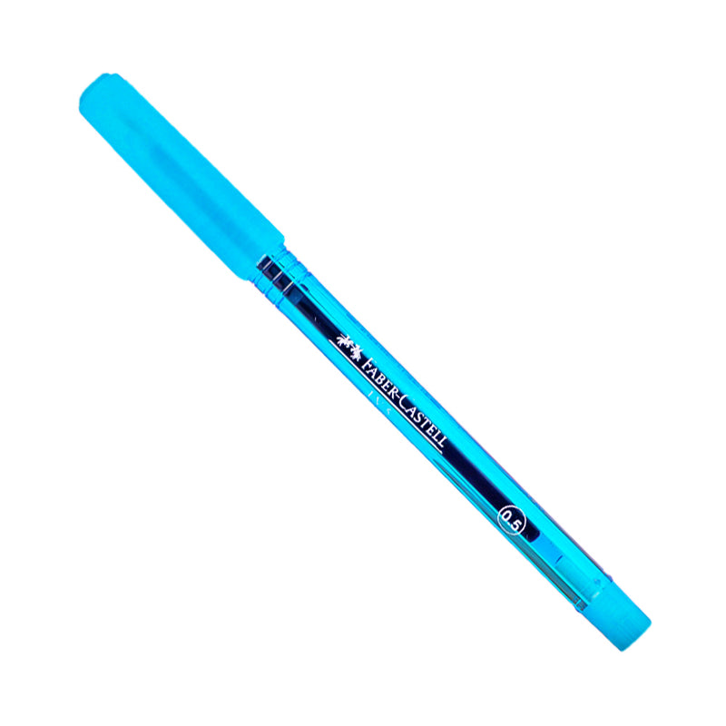 Faber Castell LV5 Colored Barrel Ballpen Black Ink 0.5mm