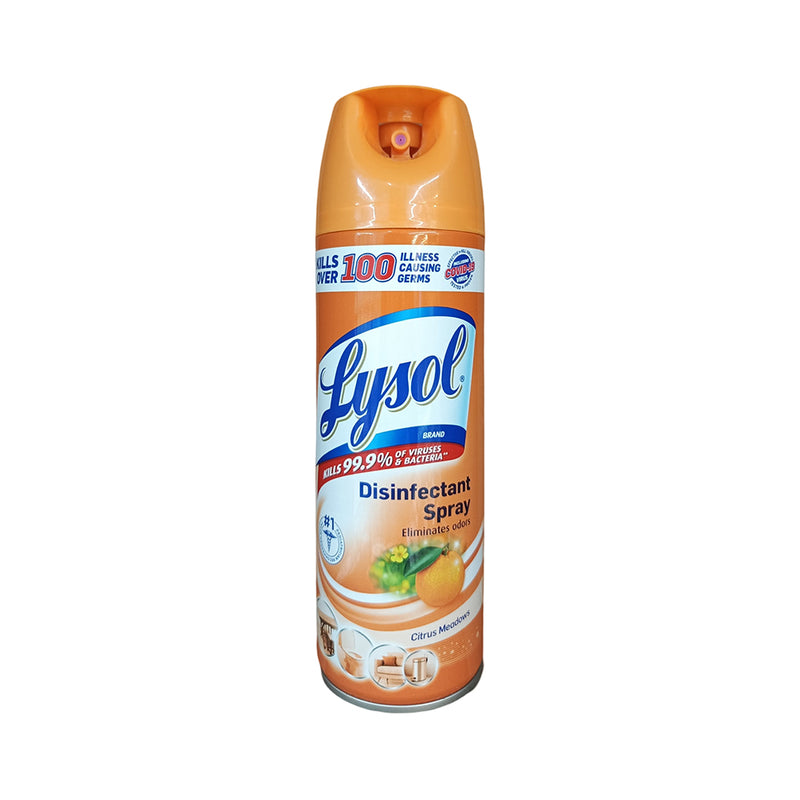 Lysol Liquid Disinfectant Spray Citrus Meadows 340g