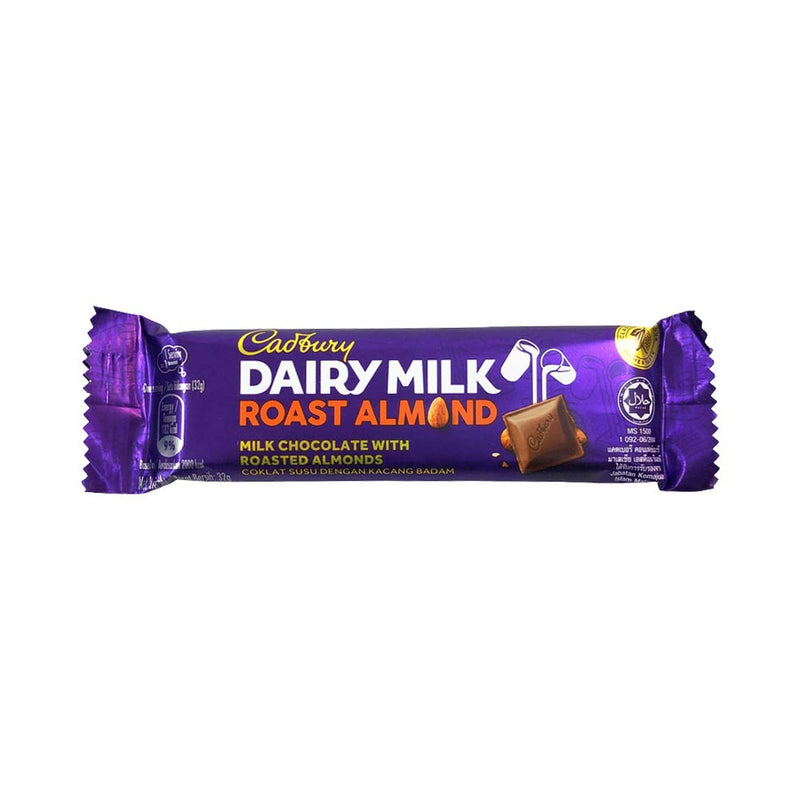 Cadbury Dairy Milk Chocolate With Roasted Almond 37g