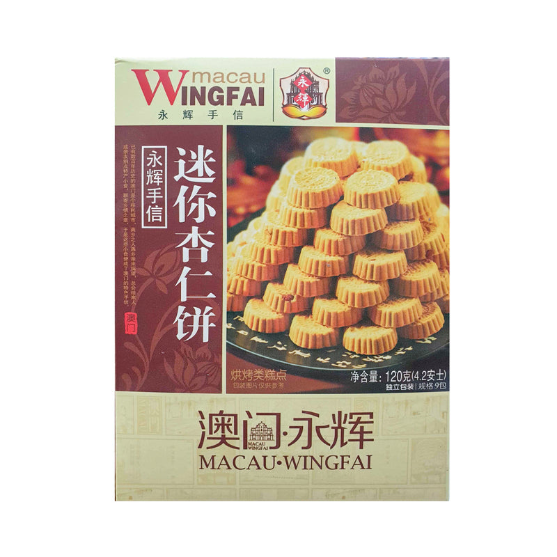 Wingfai Macau Cookies With Almond Choco 120g