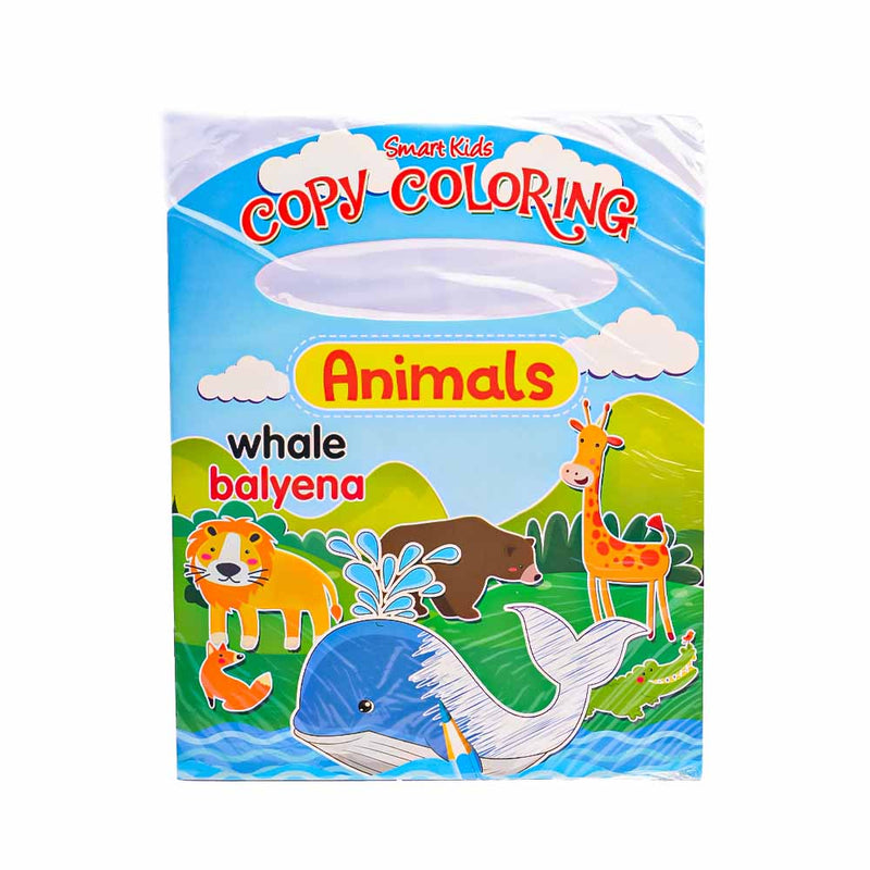 Smart Kids Copy Coloring Animals