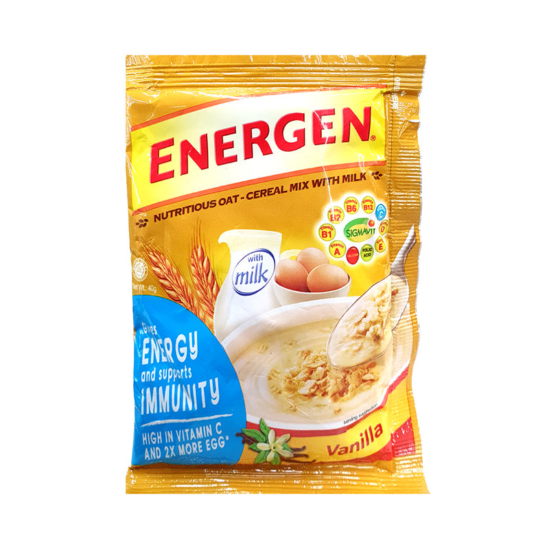 Energen Cereal Milk Vanilla Drink 40g