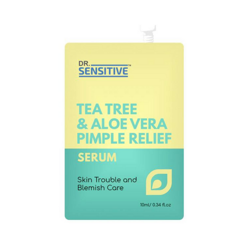 Dr. Sensitive Tea Tree And Aloe Vera Pimple Relief Serum 10ml