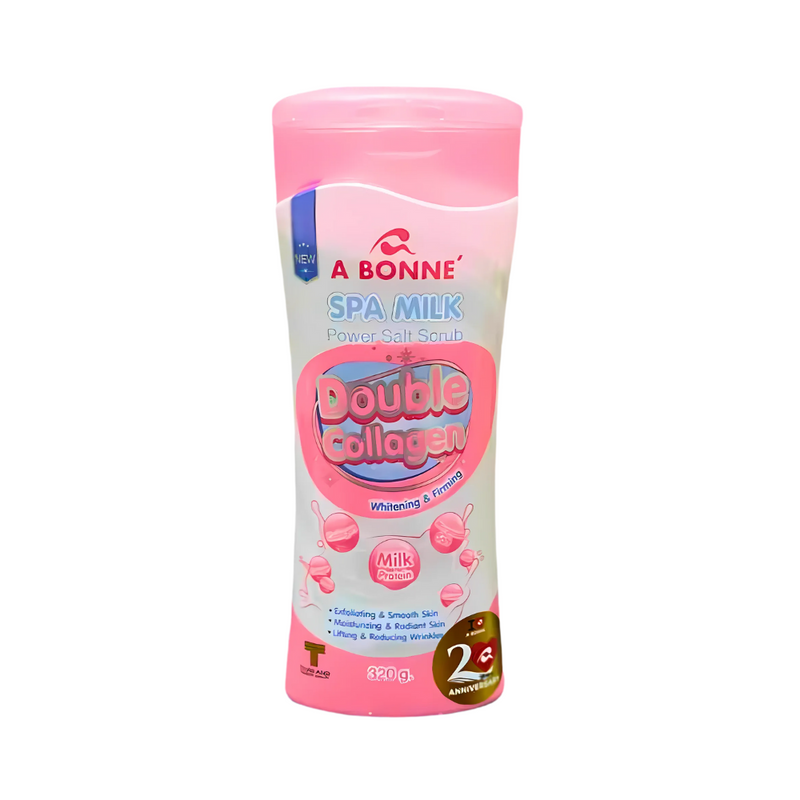 A Bonne Spa Milk Power Salt Scrub Double Collagen