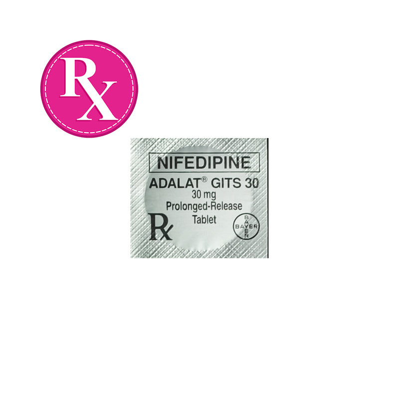 Adalat Gits Nifedipine 30mg Tablet By 1's