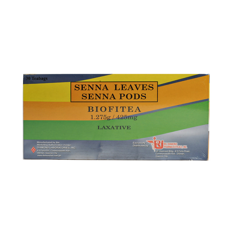 Biofitea 1.275g/0.425g Teabag by 30's