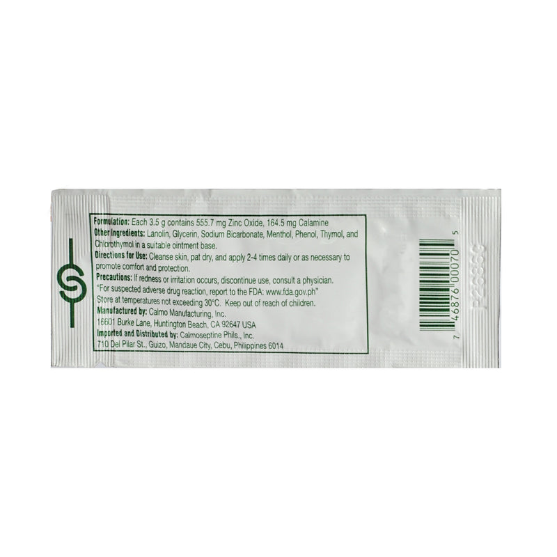 Calmoseptine Ointment 3.5g