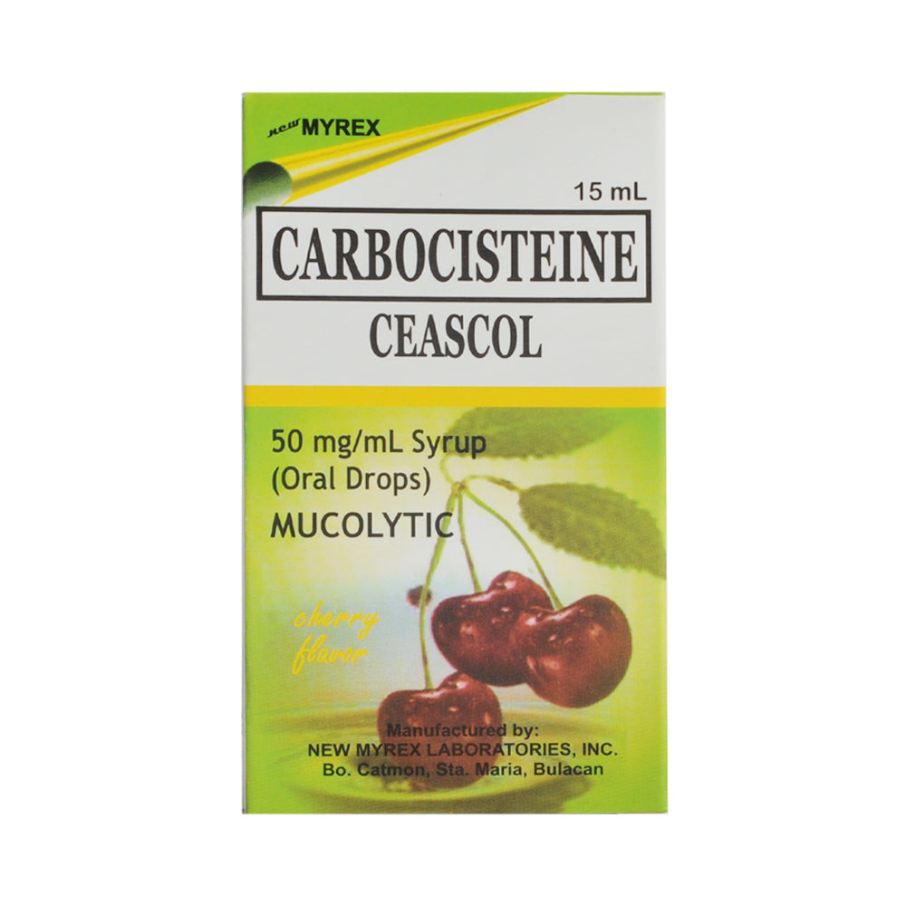 Ceasol Carbocisteine 50mg/ml Oral Drops 15ml