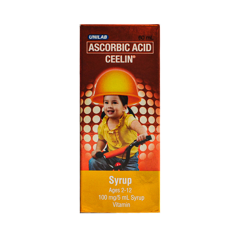 Ceelin Ascorbic Acid 100mg/5ml Syrup 60ml