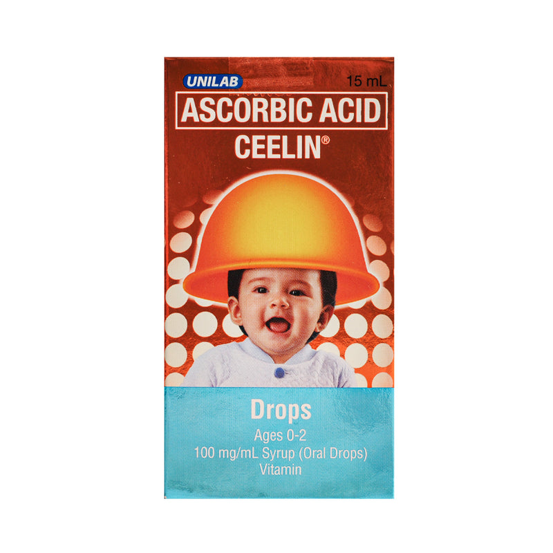 Ceelin Ascorbic Acid 100mg/ml Drops 15ml