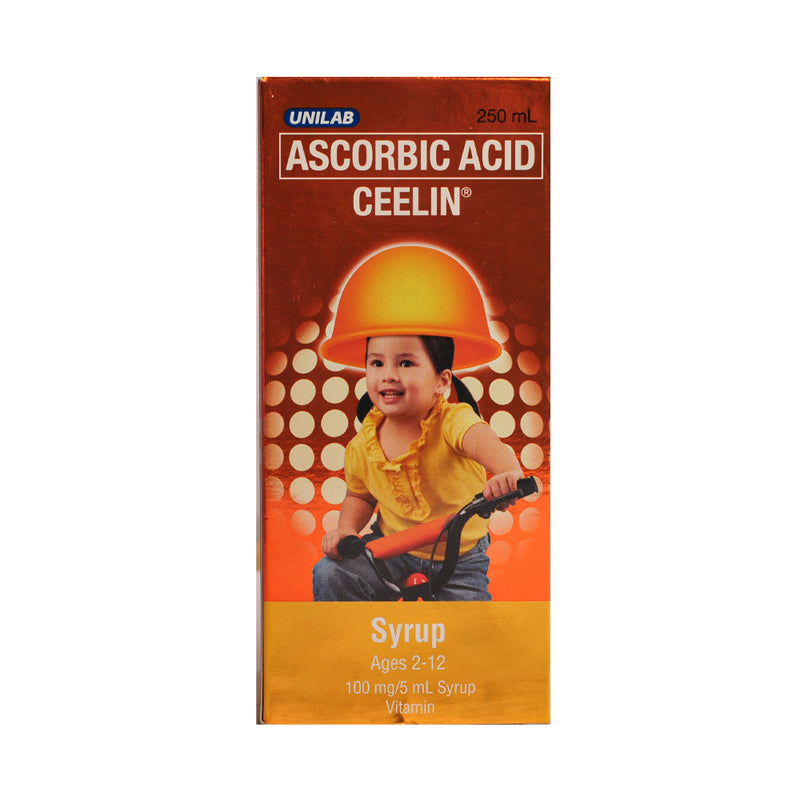 Ceelin Ascorbic Acid 100mg/5ml Syrup 250ml