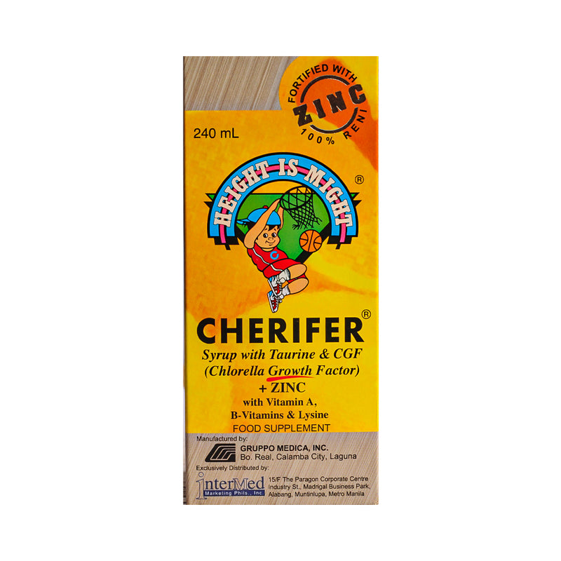 Cherifer With Zinc Syrup 240ml