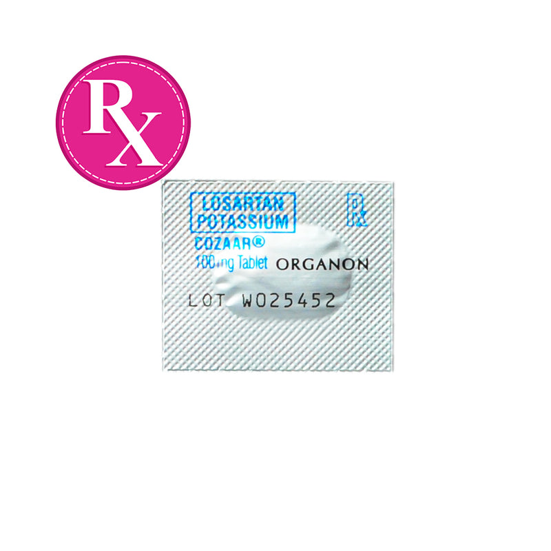 Cozaar Losartan Potassium Tablet 100mg By 1's