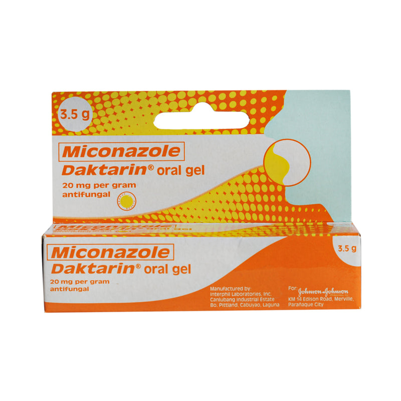 Daktarin Miconazole 20mg/g Oral Gel 3.5g