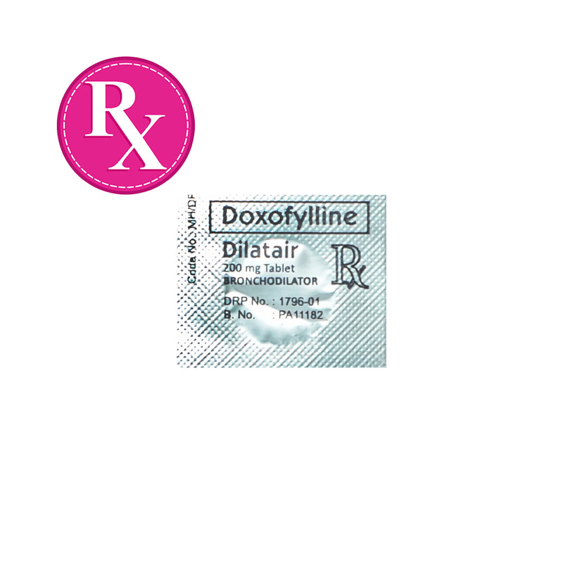 Dilatair Doxofylline 200mg Tablet By 1's