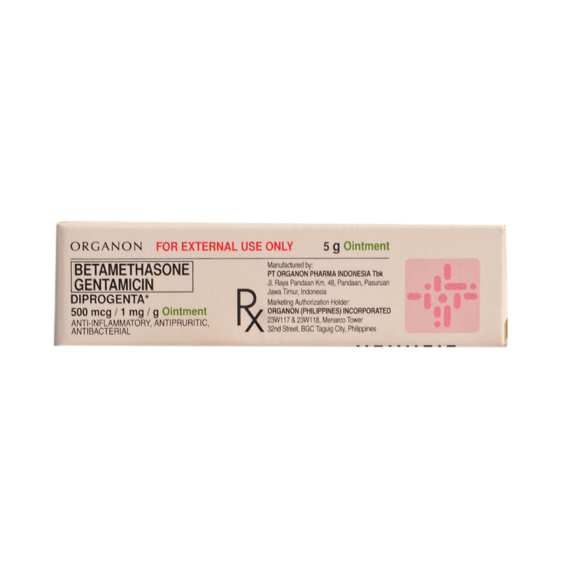 Diprogenta 500mcg/1g/g Ointment 5g