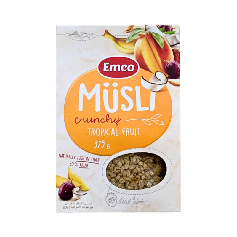 Emco Musli Tropical Fruit 375g