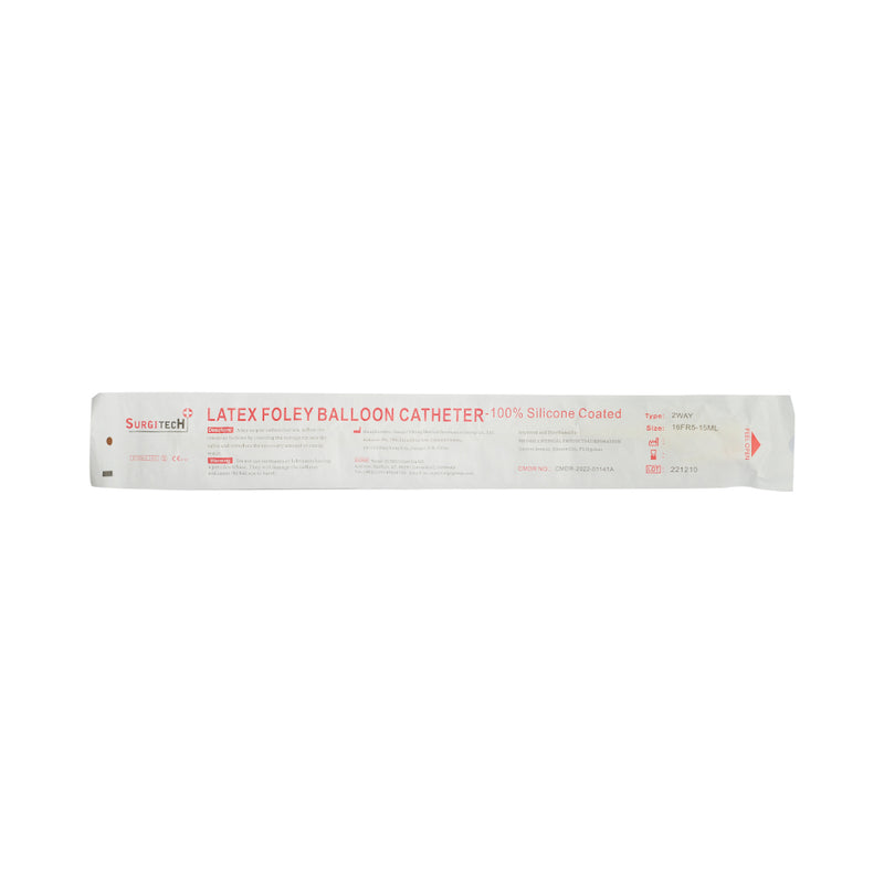 Surgitech Latex Foley Catheter 2-way Fr.16