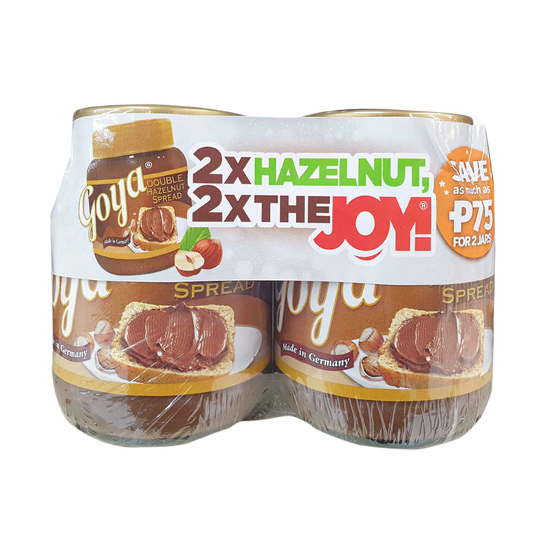 Goya Choco Spread Double Hazelnut Spread 350g x 2's