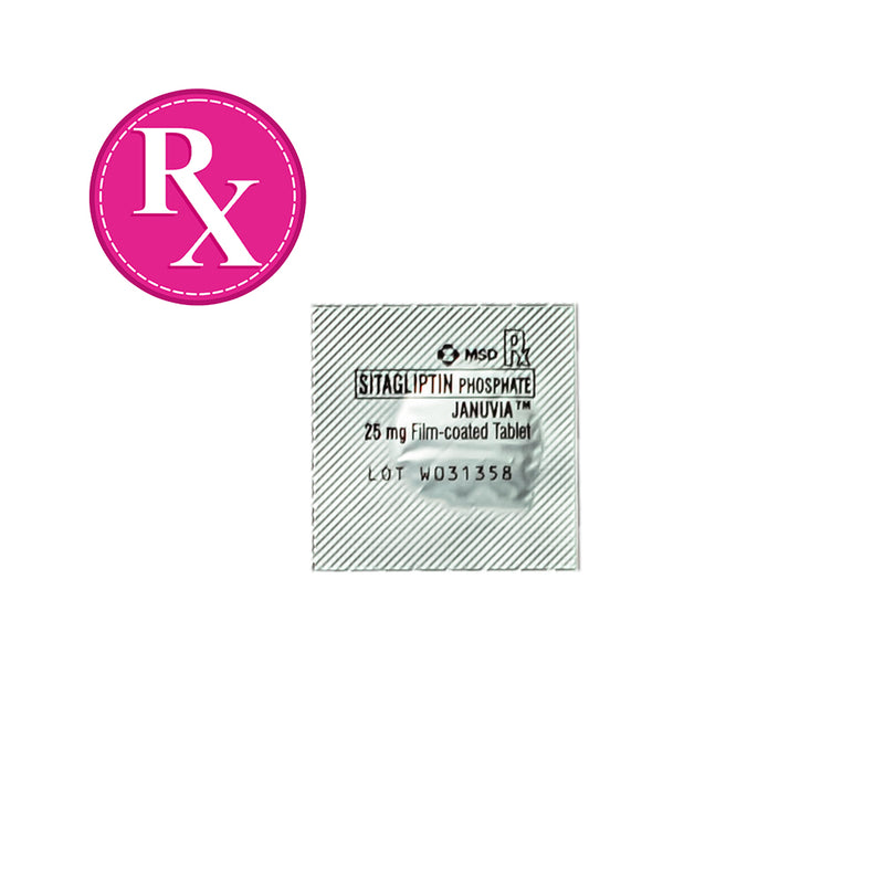 Januvia Sitagliptin Phospate 25mg Tablet By 1's