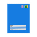 Hots Writing Notebook Assorted Color Coded 80 Leaves