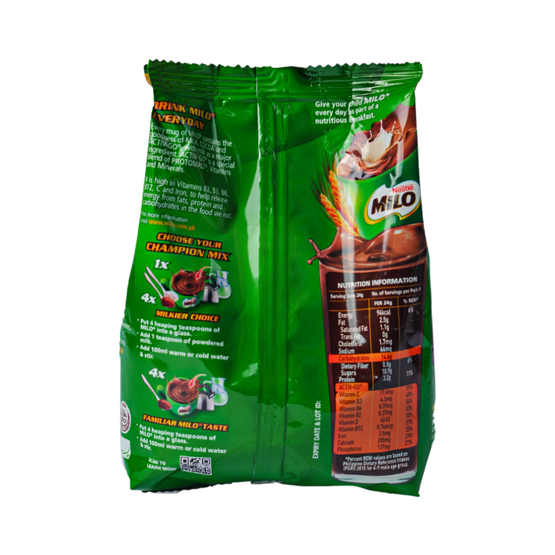 Milo Activ Go Powdered Choco Malt Milk Drink 160g