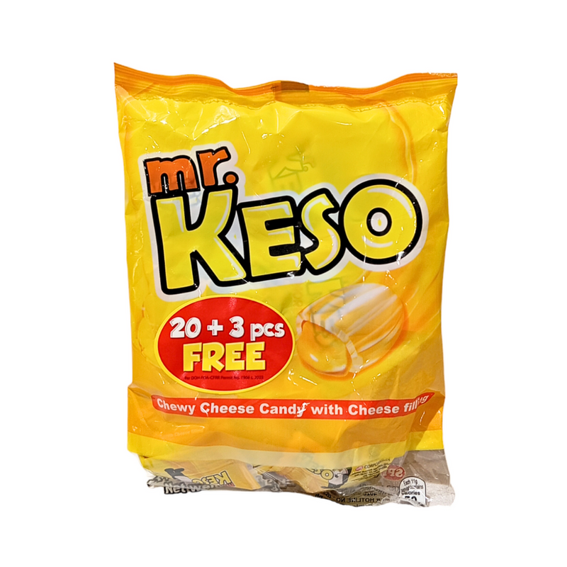 Mr. Keso Chewy Candy Cheese Filling 20's