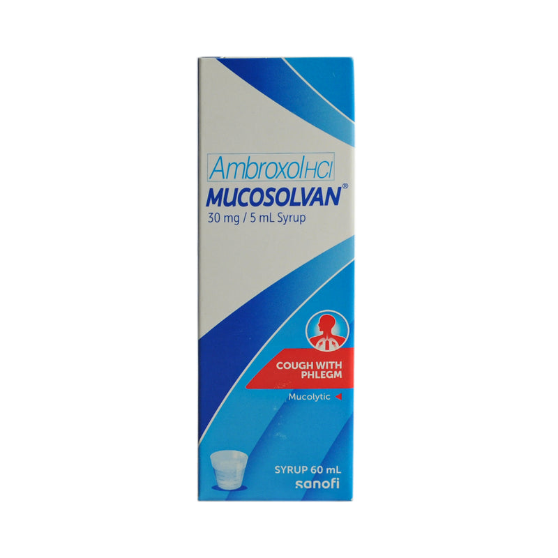 Mucosolvan Ambroxol 30mg/5ml Syrup 60ml