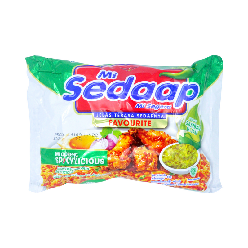 Mi Sedaap Mi Goreng Noodles Spicylicious 86g