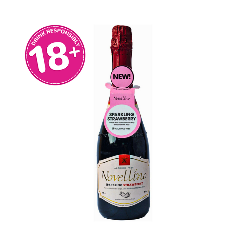 Novellino Sparkling Wine Strawberry 750ml