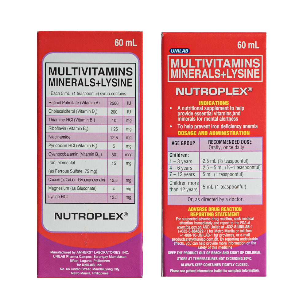 Nutroplex Syrup 60ml