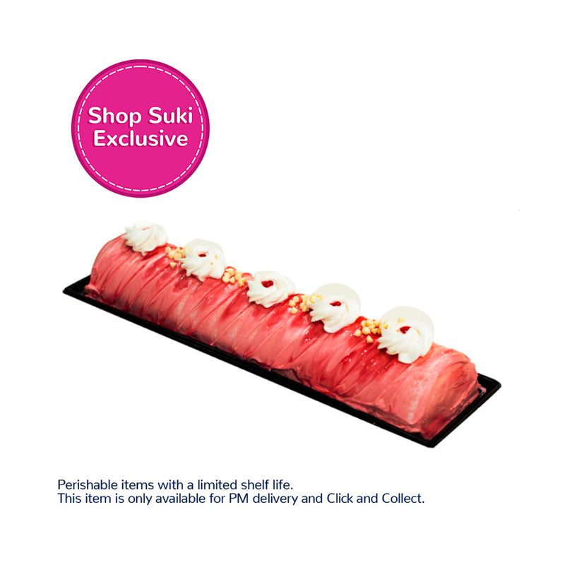 Bakers Square Sponge Roll Strawberry