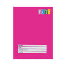 Hots Writing Notebook Assorted Color Coded 80 Leaves