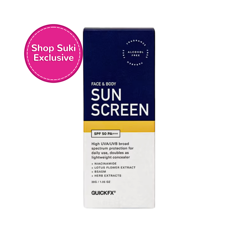 QuickFx Face & Body Sunscreen SPF50 PA+++ 30g