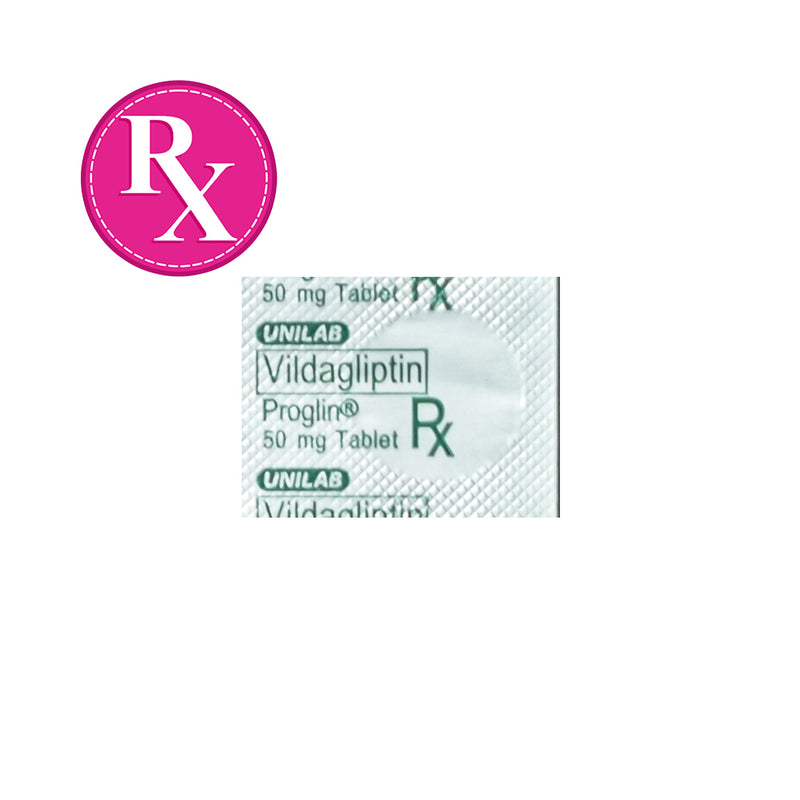 Proglin Vildagliptin 50mg Tablet By 1's