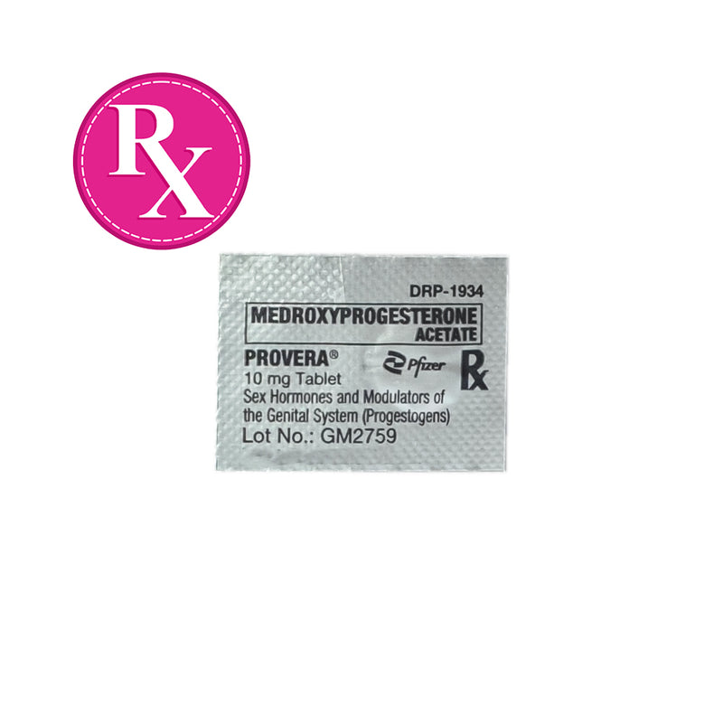 Provera Medroxyprogesterone Acetate 10mg Tablet By 1's