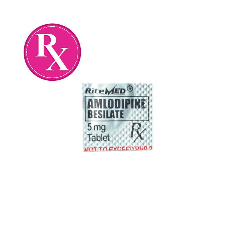 Ritemed Amlodipine 5mg Tablet By 1's
