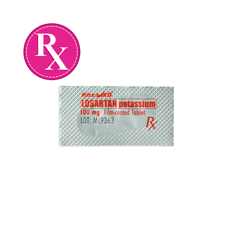 Ritemed Losartan 100mg Tablet By 1's