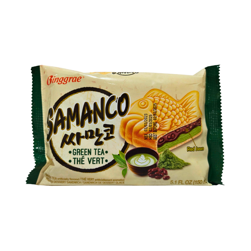 Samanco Ice Cream Waffle Green Tea 150ml