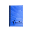 Blue Feather Padded Notebook 80 Leaves