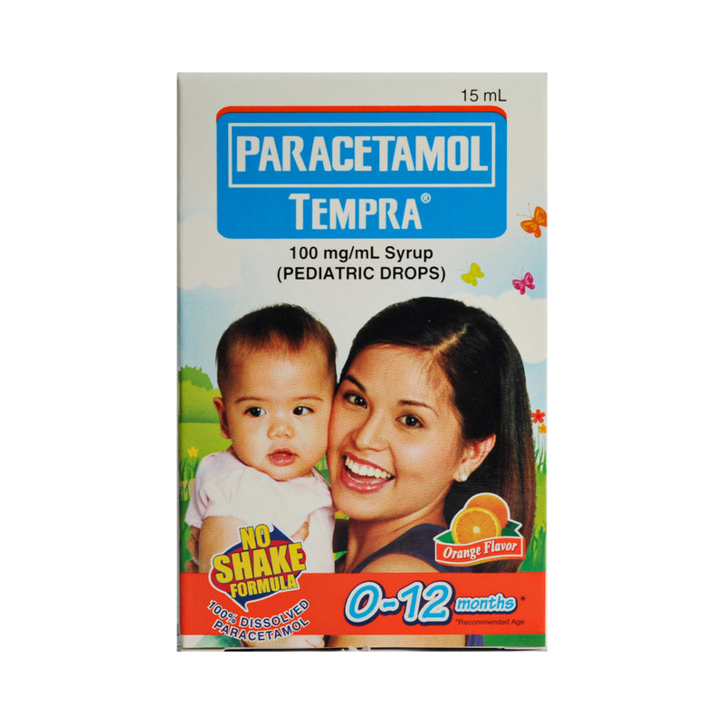 Tempra Paracetamol 100mg/ml 15ml