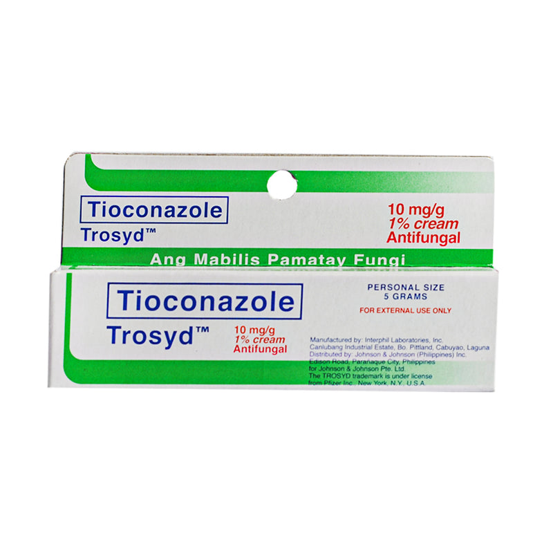 Trosyd Tioconazole 10mg/g 1% Cream 5g