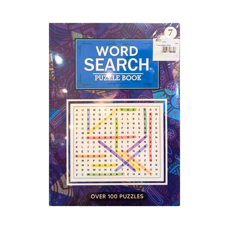 Learning Is Fun Word Search Over 100 Puzzle