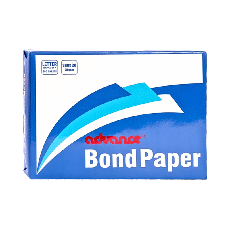 Advance Bond Paper Substance 20 Letter 1 Short