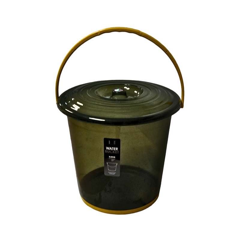 Pail With Cover Green 16L