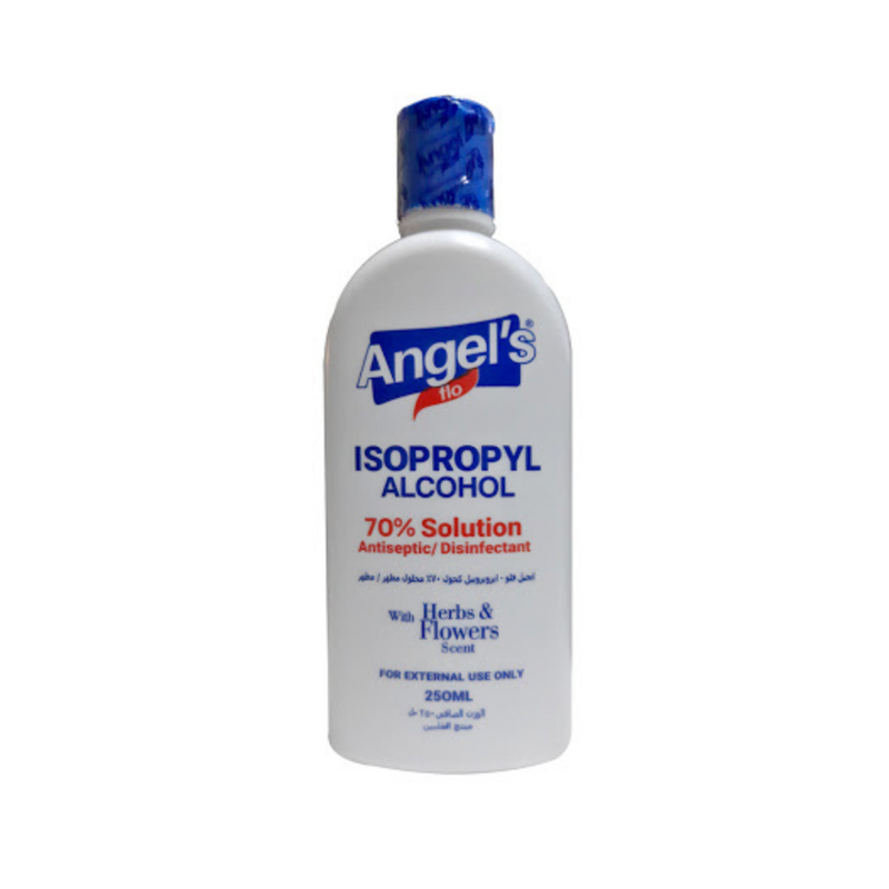 Angel's Flo Alcohol Isoprophyl 70% 250ml