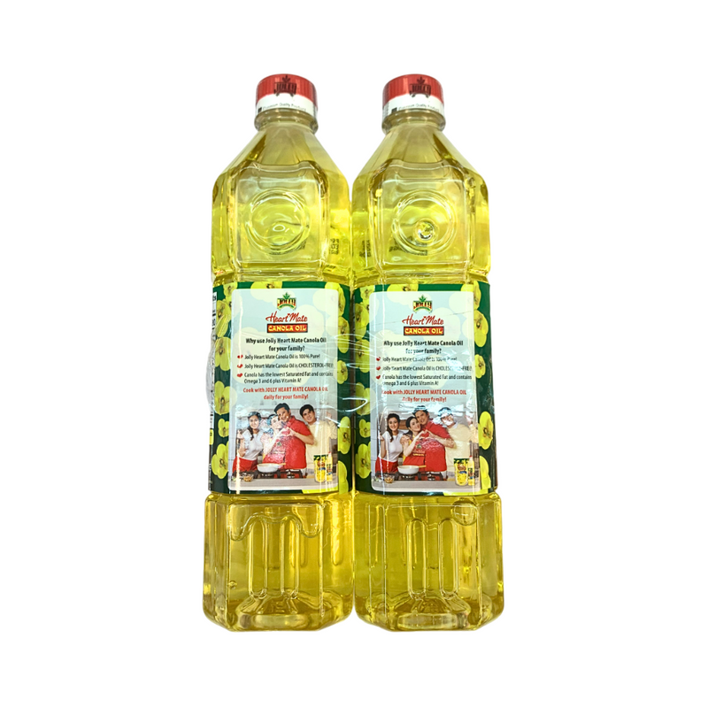 Jolly Canola Oil 100% Pure Cholesterol Free 1L x 2's